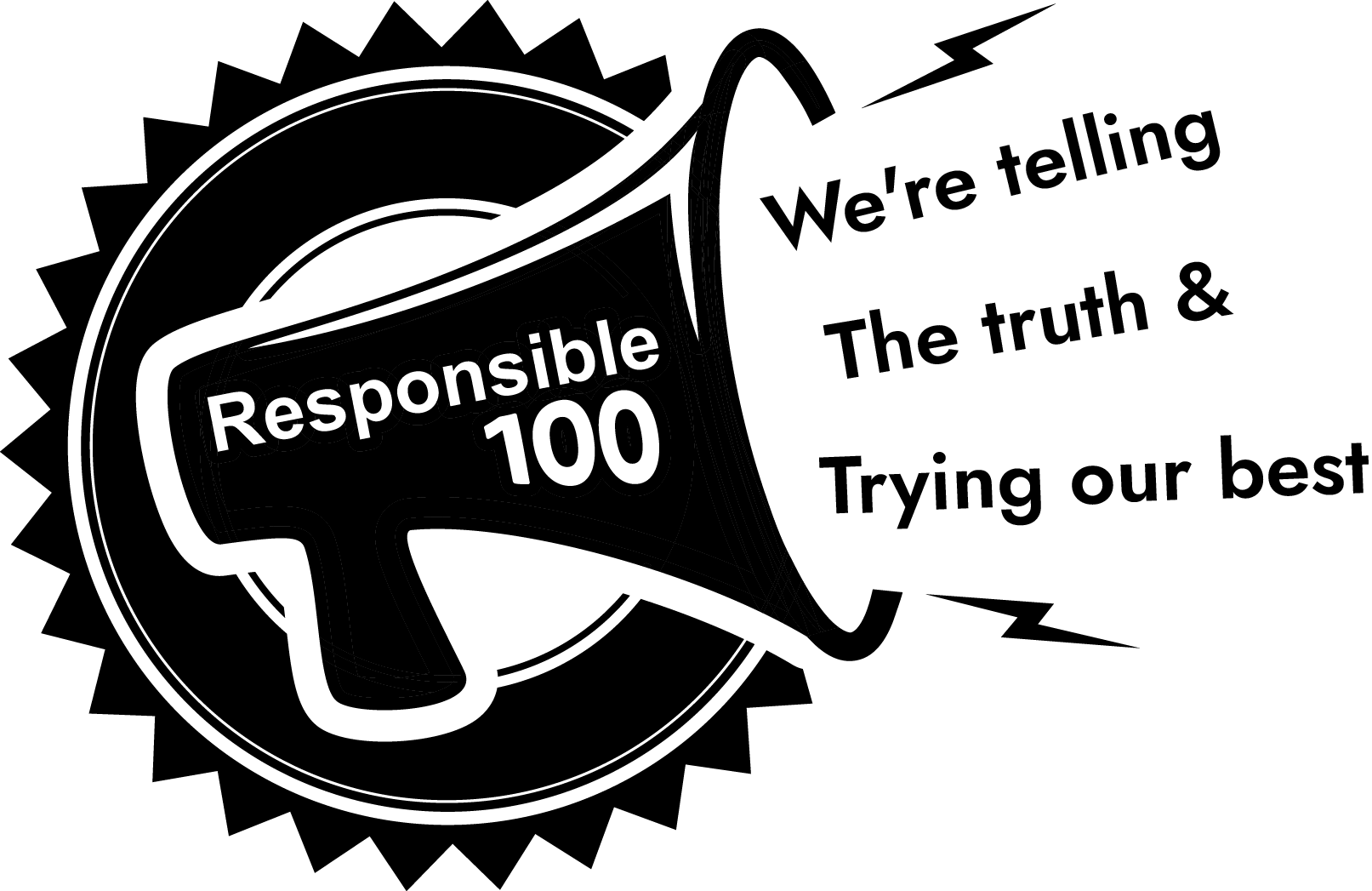 Responsible 100 badges